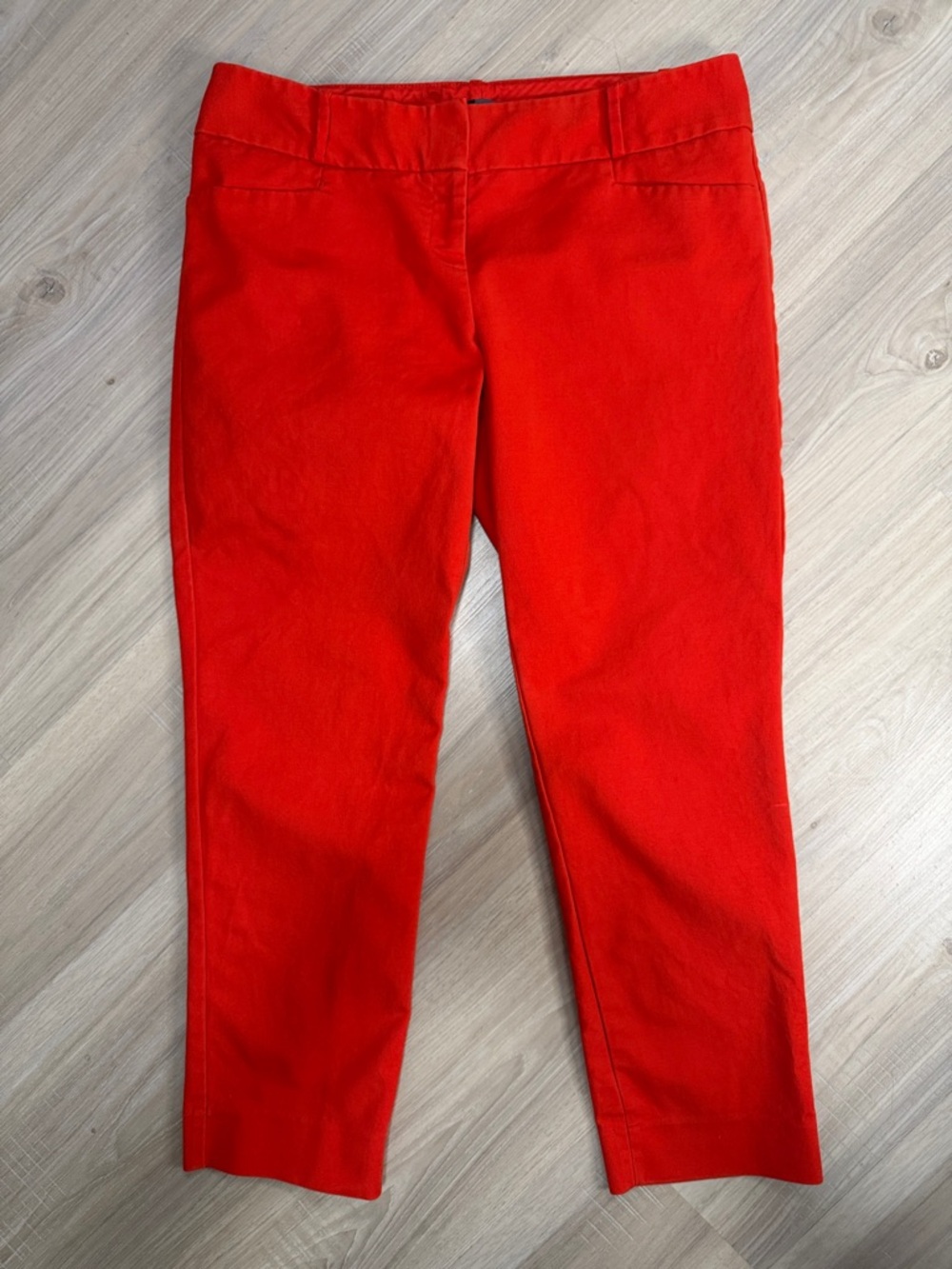 The Limited Red Stretchy Ankle Pants.  Sz 10